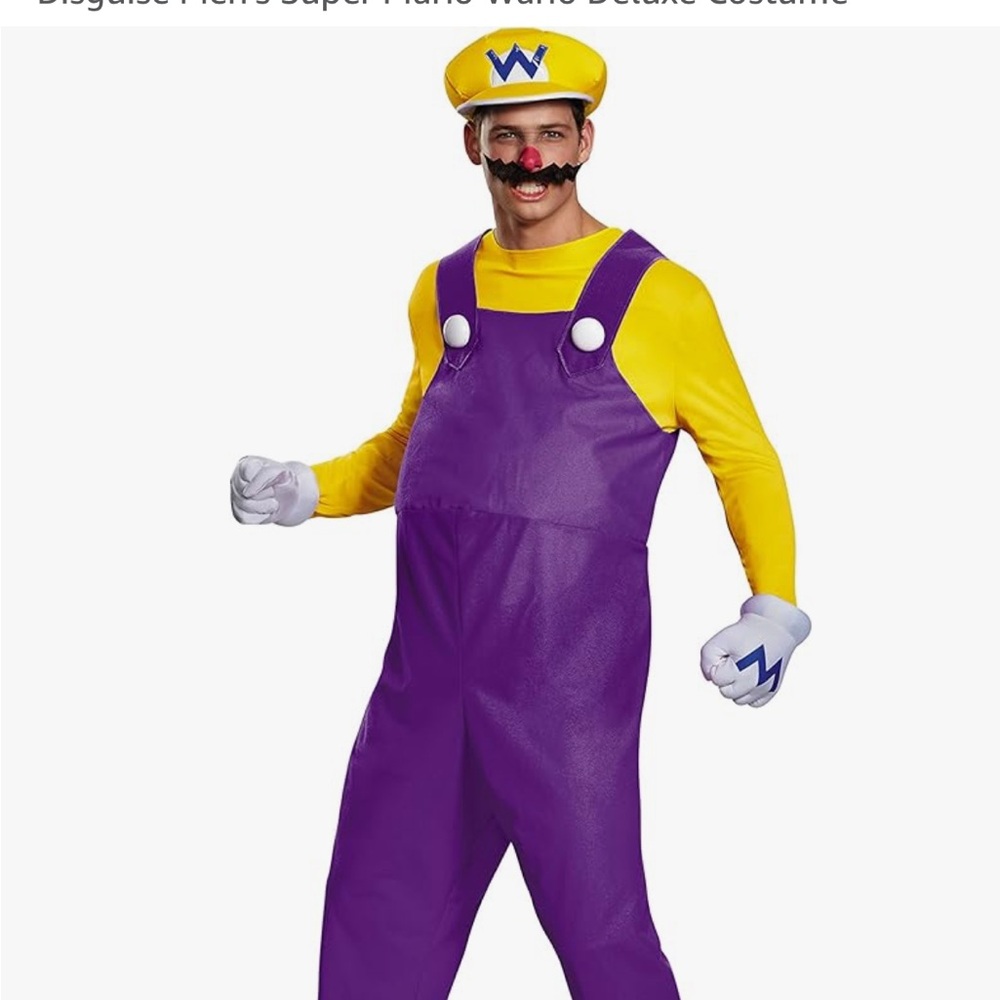 Nintendo Wario Costume